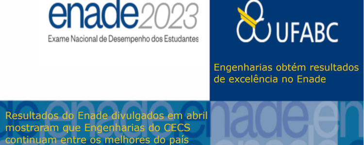 Cursos do CECS obtém resultados de excelência no Enade